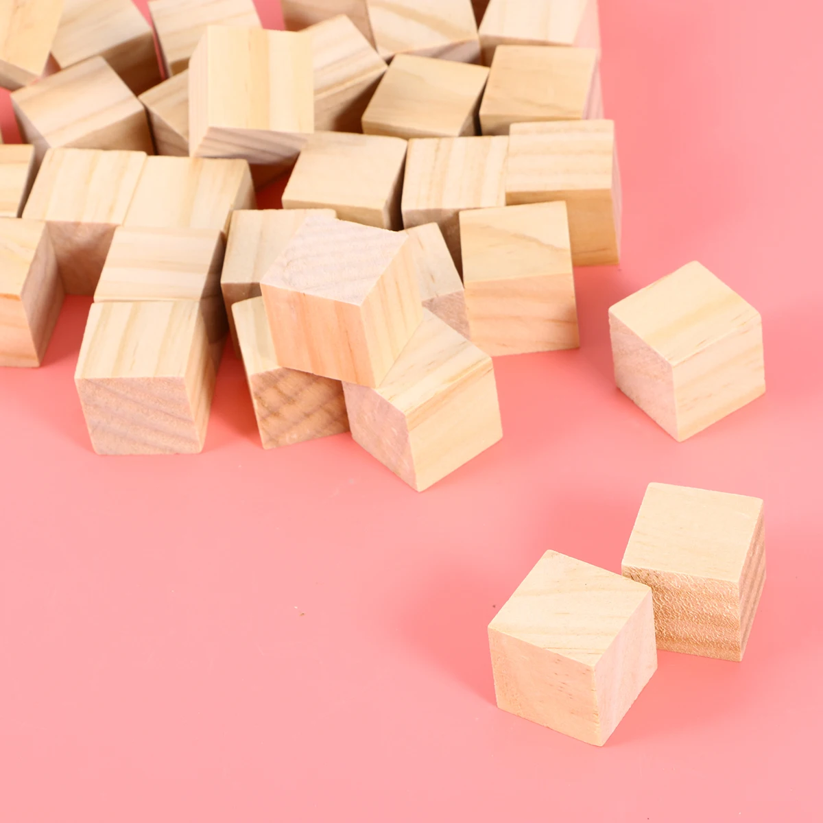 100 шт. деревянные квадратные детали номер свадебного стола подставка