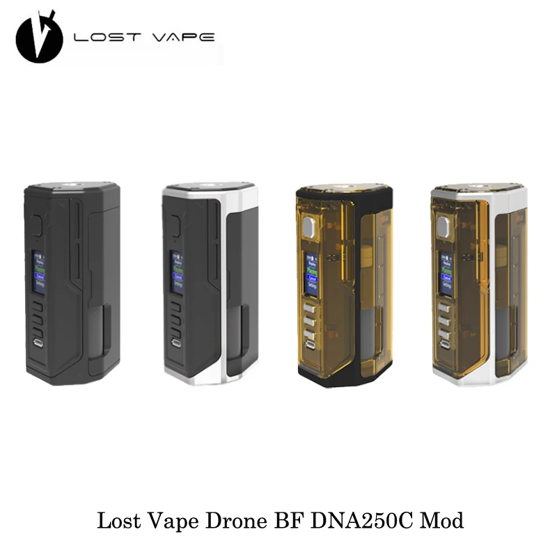 Электронная сигарета Lost Vape LostVape Дрон BF DNA250C коробка мод питание от Двойной 18650 DNA