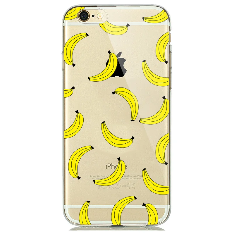 Прозрачный мягкий прозрачный чехол с единорогом фламинго для iPhone 5s 6 6s 7 8 Plus чехлы
