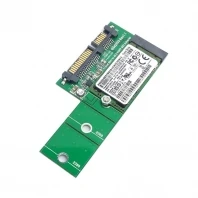 50 шт./лот низкопрофильный R7 половинная тонкая высота MGFF Mini PCI-E 2 полосы M.2 SSD до 5