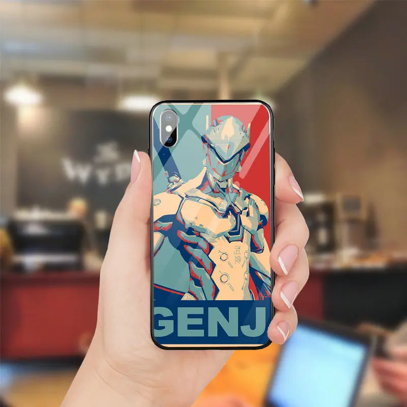 ПК ТПУ закаленное Стекло случаи мобильного телефона для Iphone 5 5s se X XR XS Max 8 7 плюс 6 S