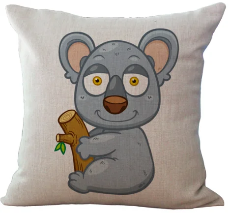 Наволочка для тела с изображением оленя пчелы птицы рыбы шеи льняная наволочка