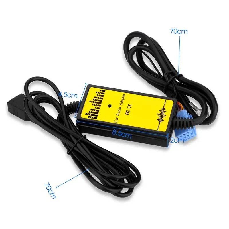 Kuulee Adapter Auto Audio MP3 Player VGA Interface USB AUX Cable Decoder CD Changer for VW Skoda Golf | Автомобили и мотоциклы