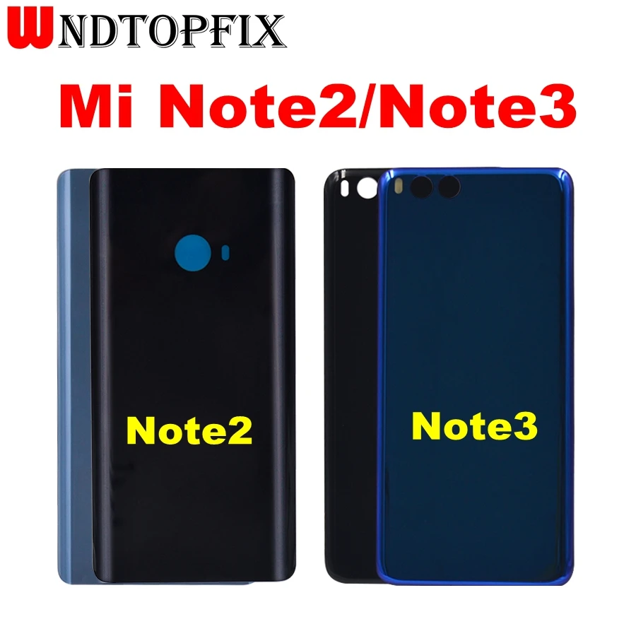 Задняя крышка для Xiaomi Mi Note 2 сменная Крышка батарейного отсека 5 7 дюйма 3 |