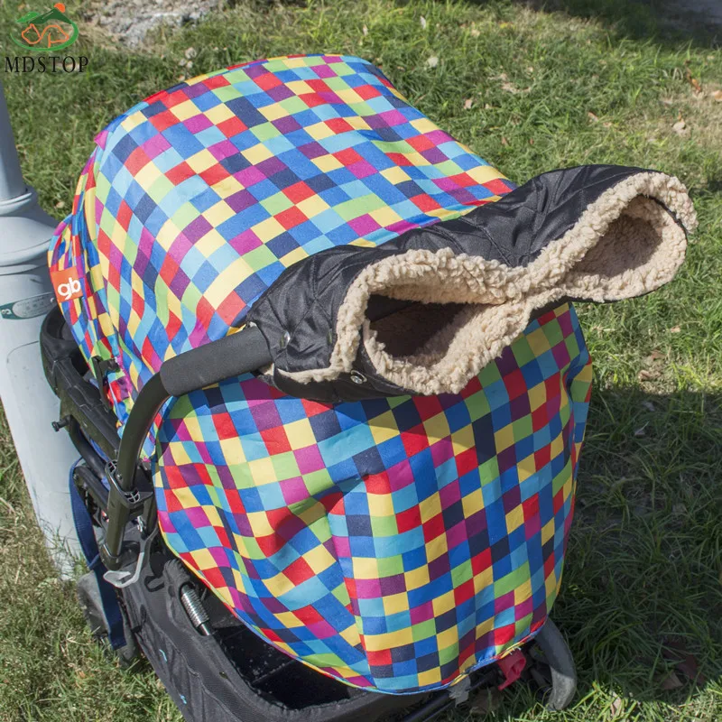 MDSTOP Водонепроницаемая коляска ручная грелка антифриз перчатки для детской
