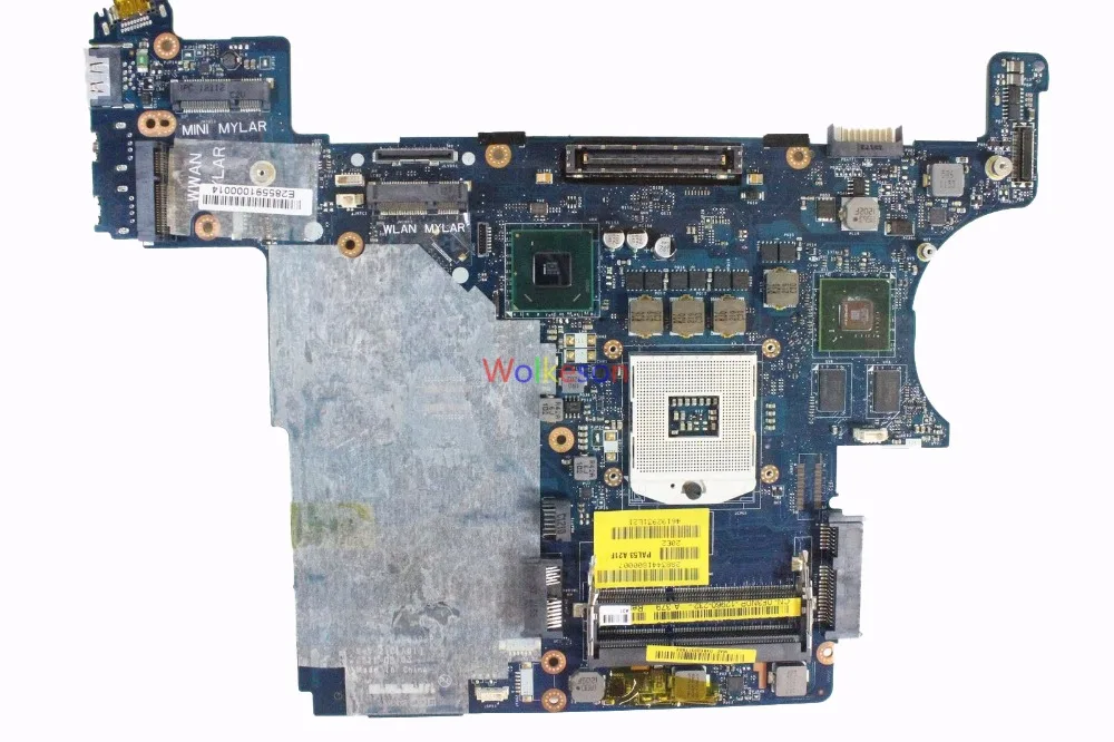 SHELI для DELL Latitude E6420 ATG Материнская плата ноутбука CN 0F3N0P F3N0P LA 6592P HM65 DDR3 тест
