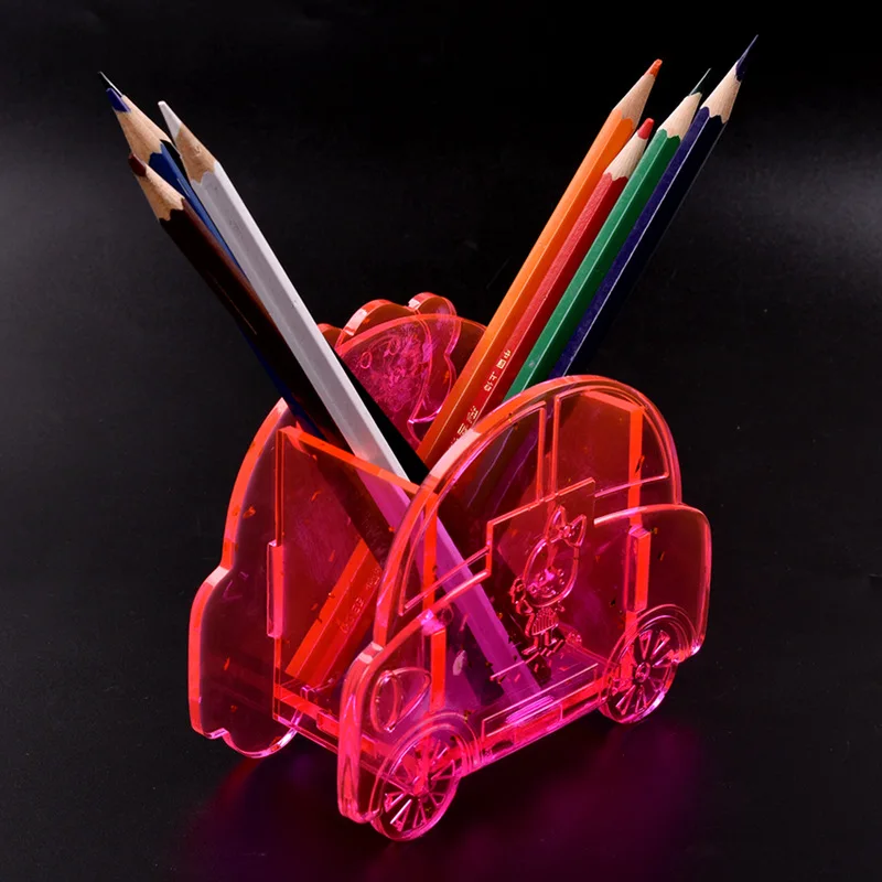 Контейнер для ручек силиконовая смола форма щеток горшок украшений в виде