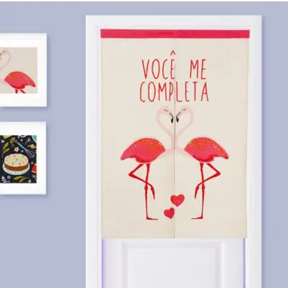 Красивые занавески s дверные Красивая льняная хлопчатобумажная ткань новый