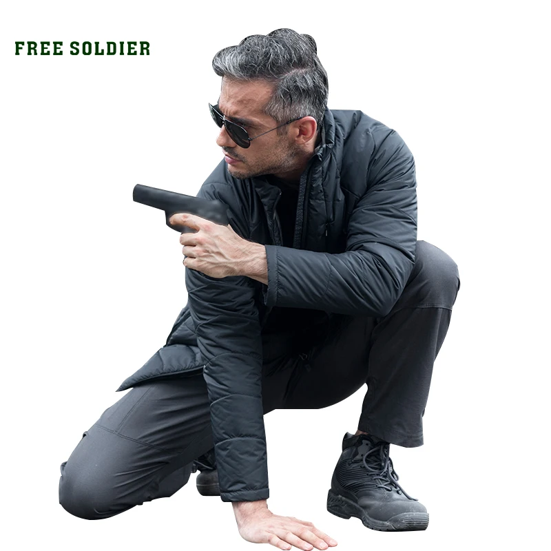 FREE SOLDIER тактический пуховик в стиле милитари новая модель спортивной