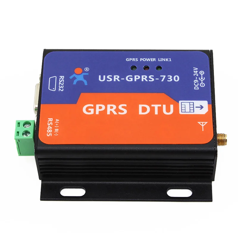 USR GPRS232 730 бесплатная доставка конвертер Последовательный RS232 RS485 к GSM GPRS DTU