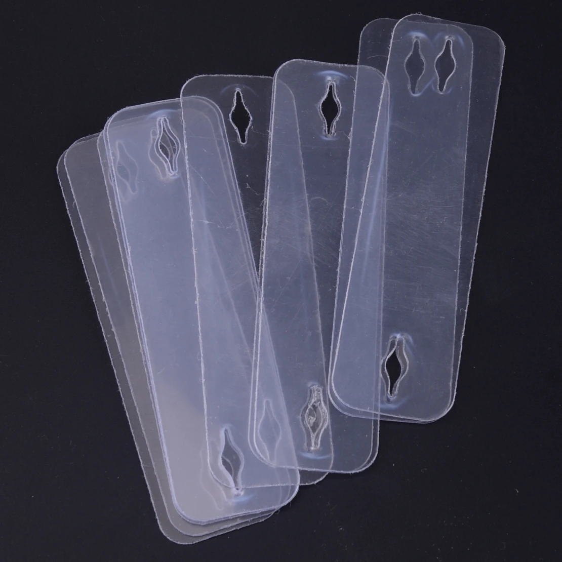 

LETAOSK 10pcs Clear Invisible Tie Holders Stays down Tacks Bars Things Clips
