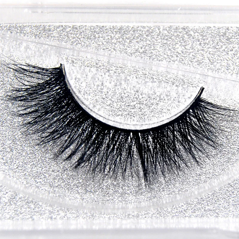 

1pc natural False Eyelashes 3D Mink Lashes Luxury Hand Made Mink Eyelash High Volume Cruelty Free Mink Eyelashes Upper Lash A08