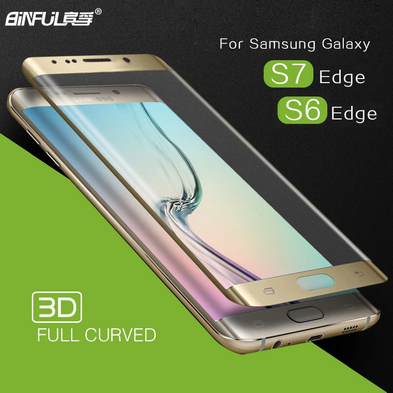 Высокое качество для Samsung S6 S7 Edge S8 S9 Plus Note 8 9 0 26 мм 9H изогнутое закаленное стекло 3D