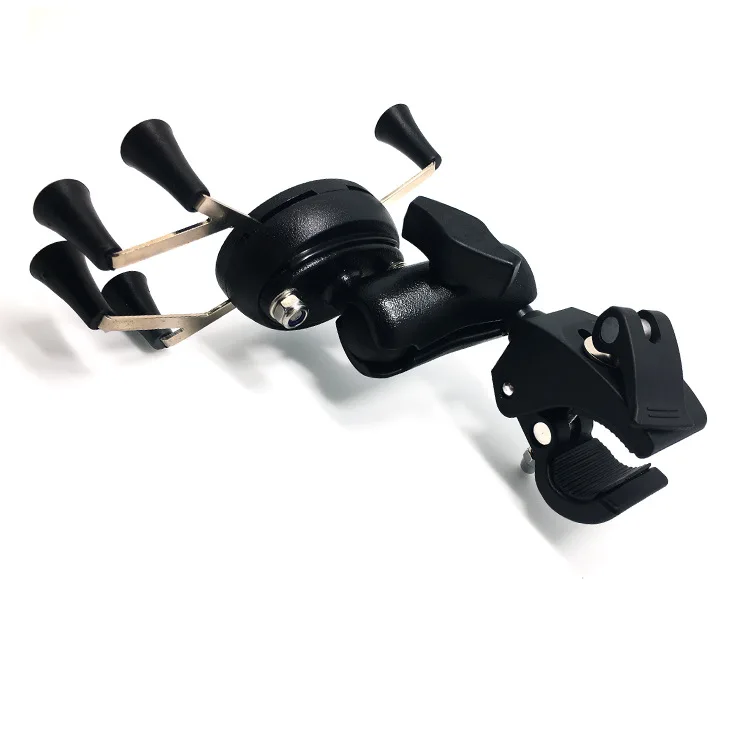 

Универсальный кронштейн подставка-держатель для сотового телефона для крепления на руль мотоцикла, велосипеда, для мобильных телефонов 4-6 ...