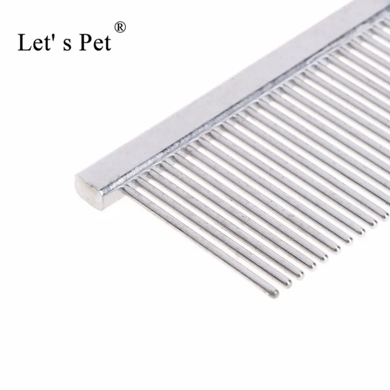 Let' s Pet 19x3 4 см щетка для собак из нержавеющей стали ухода за кошками Чихуахуа