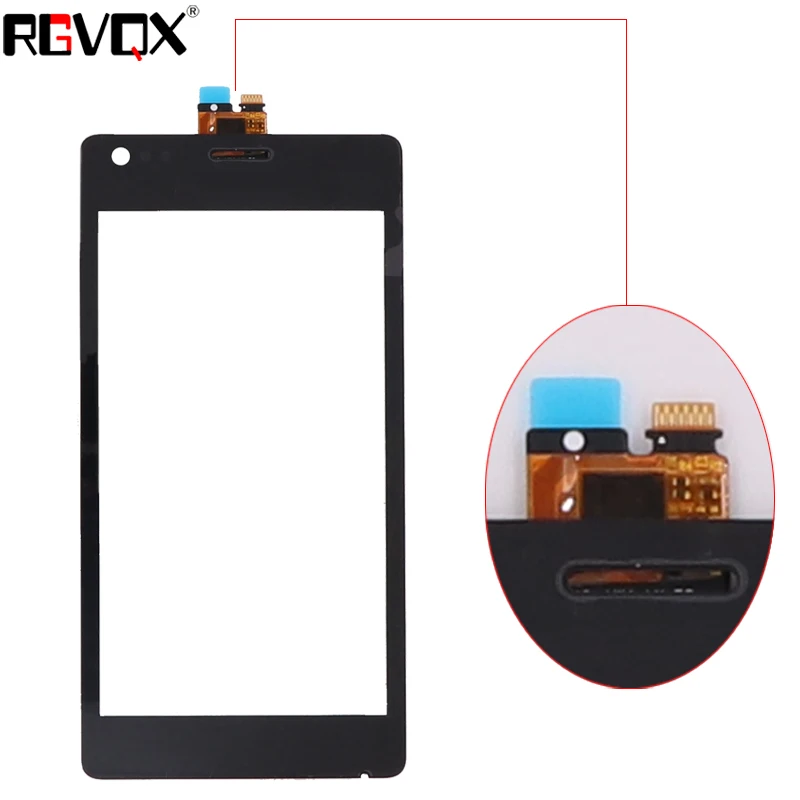 Новая передняя панель для Sony Xperia M C1904 C1905 C2004 C2005 сенсорный экран дигитайзер Ремонт