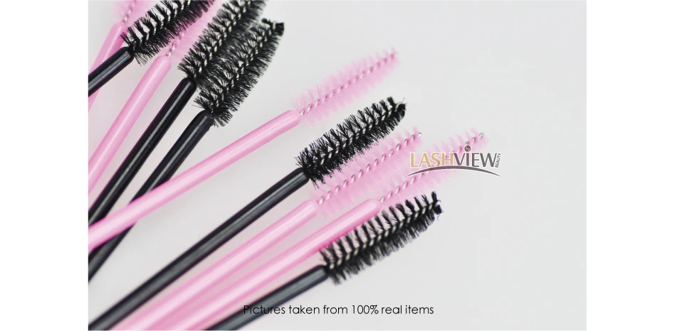 100 шт. одноразовые мини кисти для ресниц тушь аппликатор макияжа Прямая поставка