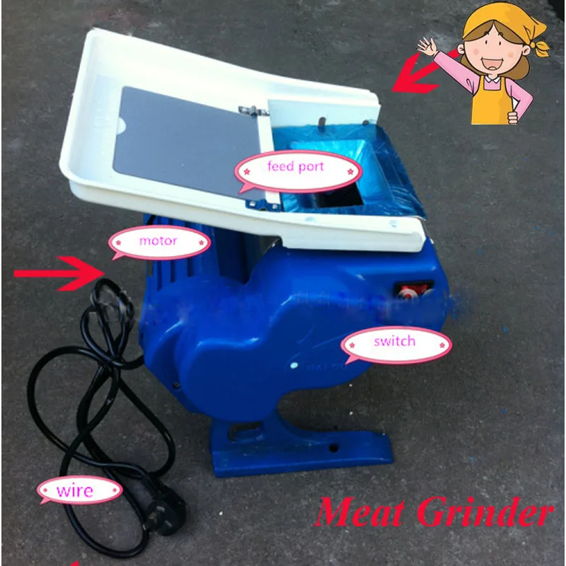 Электрическая машина для нарезки мяса мясорубка продажи домашнего