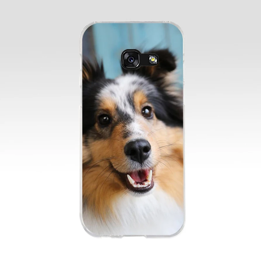 165AQ sheltie Мягкий Силиконовый ТПУ чехол для телефона Samsung galaxy a3 a5 2016 2017 a6 A8 2018|Бамперы|