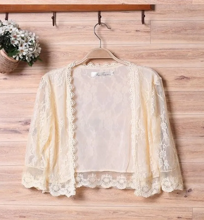 Формальное простое женское Болеро с рукавом до локтя высококачественное мягкое