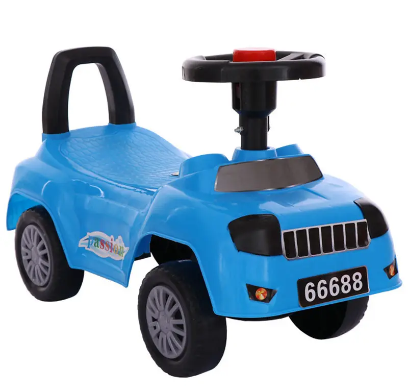 JayCreer 56X28X39 Whisper Ride On Push Car - Цвет: Blue