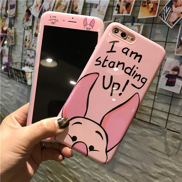 Для iPhone 6 Plus/6s/7/8 Plus X XR XS Max мягкий чехол для телефона+ спереди Экран протектор Закаленное Стекло - Цвет: 86
