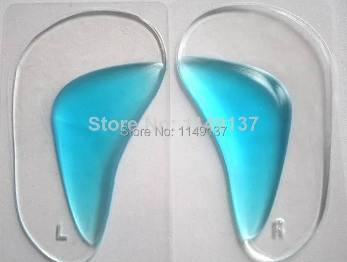 50pairs 100%Medical silica gel Child orthotic insole baby Orthotic Arch Support Shoe Insoles Pads X leg type O pad | Красота и