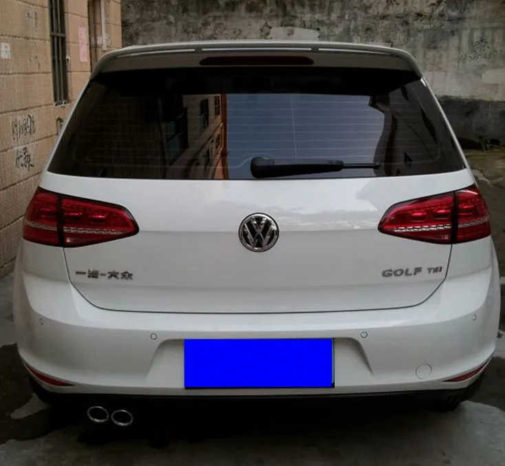 2013 2017 для Volkswagen Golf 7 MK7 спойлер заднего окна Спойлер ABS Материал грунтовка и цвет