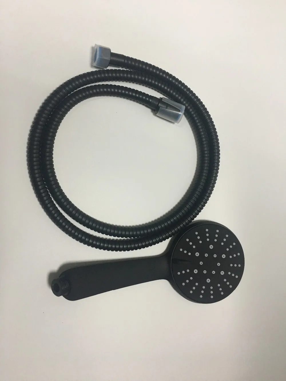 4 дюймов матовый черный рук Насадки для душа 3 Функция Ванная комната Душ
