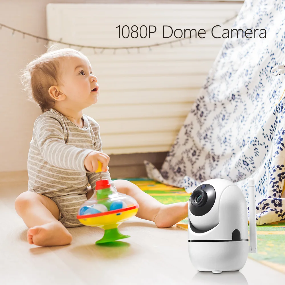 Luowice домашняя беспроводная камера безопасности IP 2.0MP HD видеонаблюдения PTZ Wi Fi
