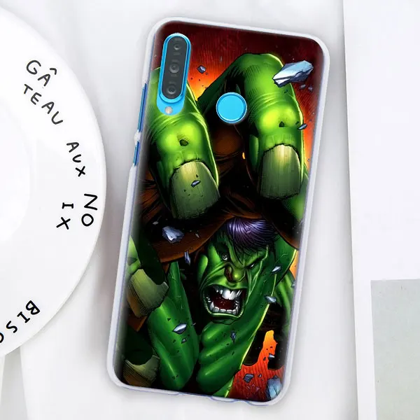 Комикс, супергерой Халк окрашенный Футляр для телефона для huawei P30 Pro P10 P20 P30 Lite P8 P9 Lite P Smart Plus чехол - Цвет: 008