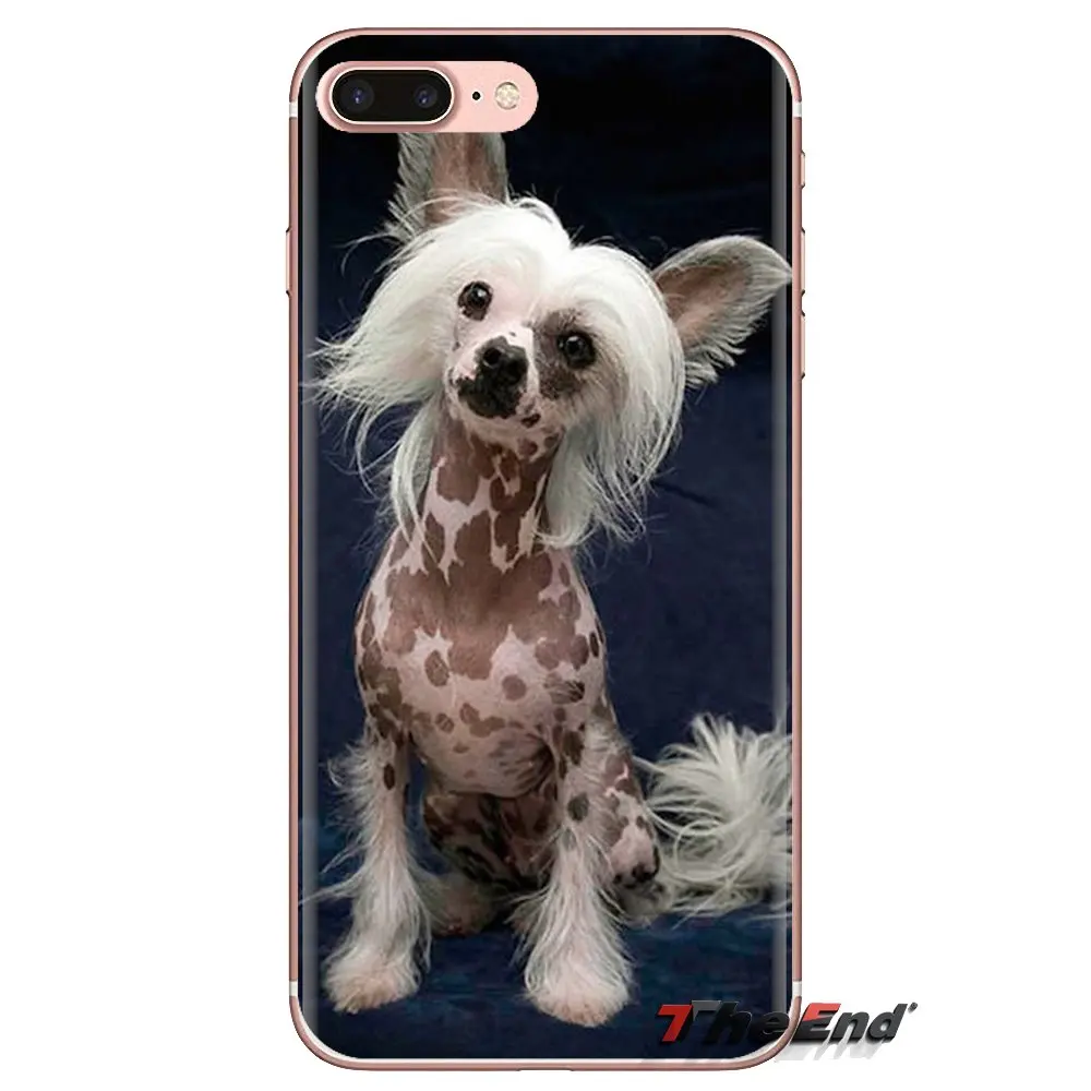 Silicone Shell Covers For Huawei Nova 2 3 2i 3i Y6 Y7 Y9 Prime Pro GR3 GR5 2017 2018 2019 Y5II Y6II Dog of breed Chinese crested |