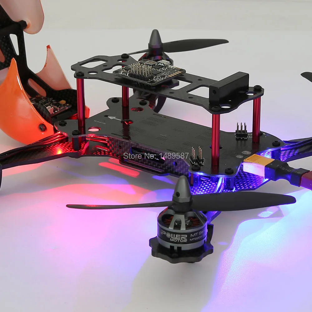 Robocat 270 270mm 4-Axis carbon fiber Racing Mini Quadcopter Frame with PDB Power Distribution Board w/ XT60 plug | Игрушки и хобби