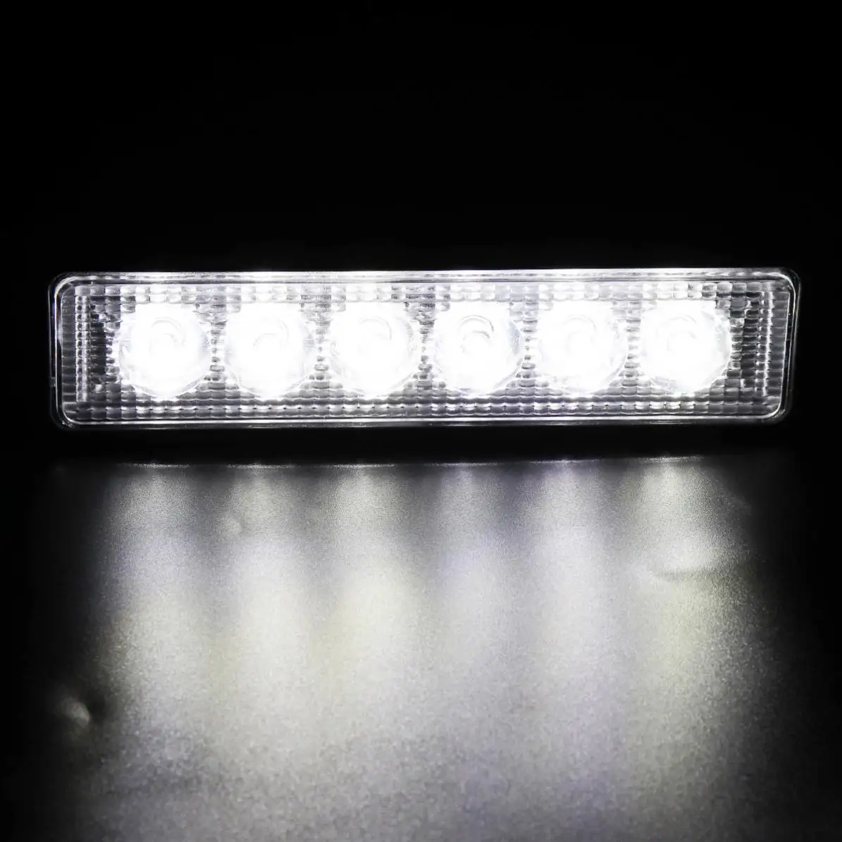 18 Вт 1000LM яркий светильник Точечный 6 светодиодный автомобильный рабочий бар для вождения противотуманный внедорожный светильник водонепроницаемый авто лампа для грузовика/мотоцикла/автомобиля/лодки