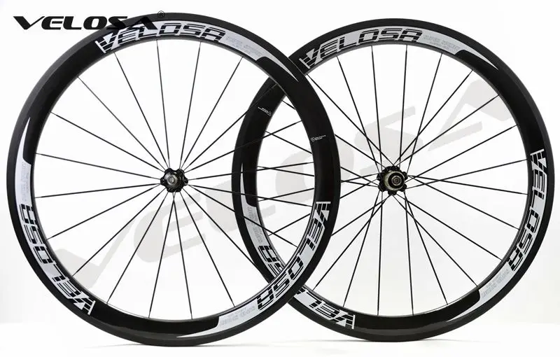 Полный углеродный Velosa super sprint 50 дорожный велосипед мм клинчерная/трубчатая 700C