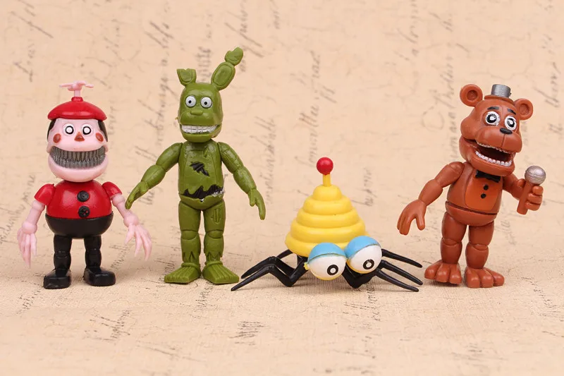 Экшн-фигурки из аниме пять ночей у Фредди ПВХ Фигурки FNAF Fazbear Бонни Фокси