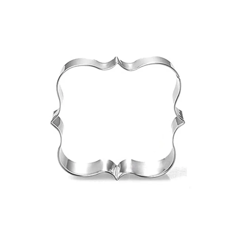 

Frame Cookie Press Stainless Steel Cookies Cutter Tools Ring Baking Tools For Cakes Mousse Kitchen Toys Wholesale Store