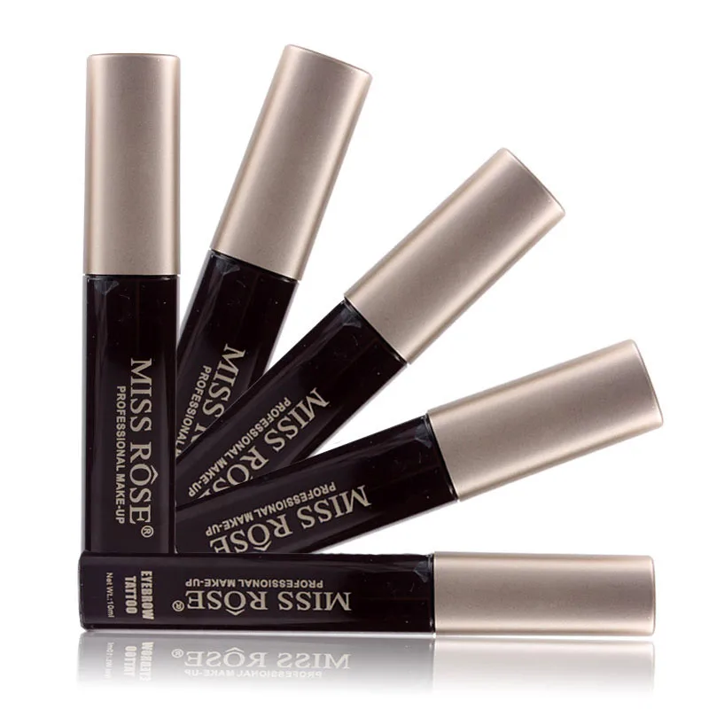 Водостойкие пигменты бренда MISS ROSE легко носить жидкая татуировка тинт для бровей