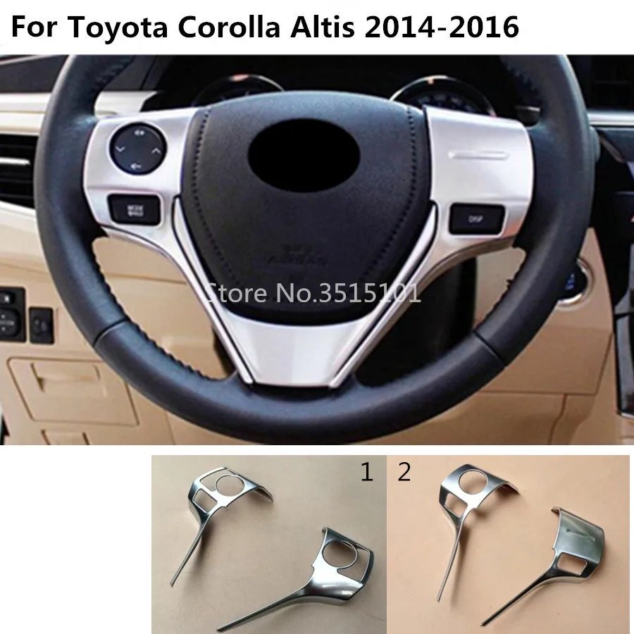 Автомобильный Стайлинг внутренний детектор рулевого колеса фоторамка 2 шт. для