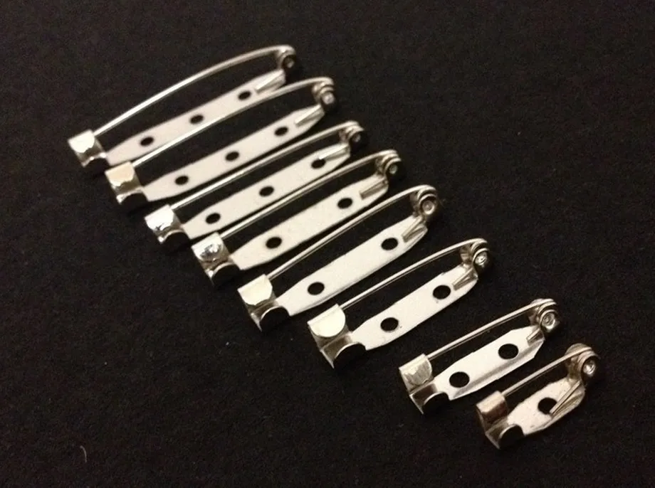 500 шт. 30 мм защитный зажим для задней панели основа брошки сделай сам двойная