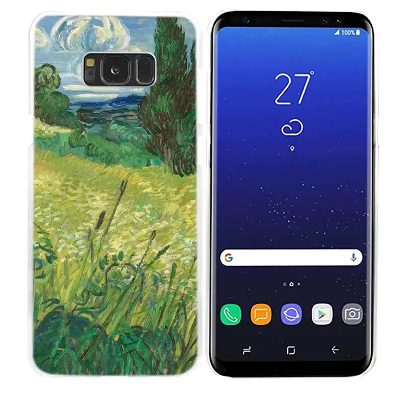 12 Sky van gogh для samsung Galaxy Note 8 9 M30 M20 M10 S10 S9 S8 Plus S7 S6 Edge жесткий пластиковый чехол для телефона - Цвет: 12