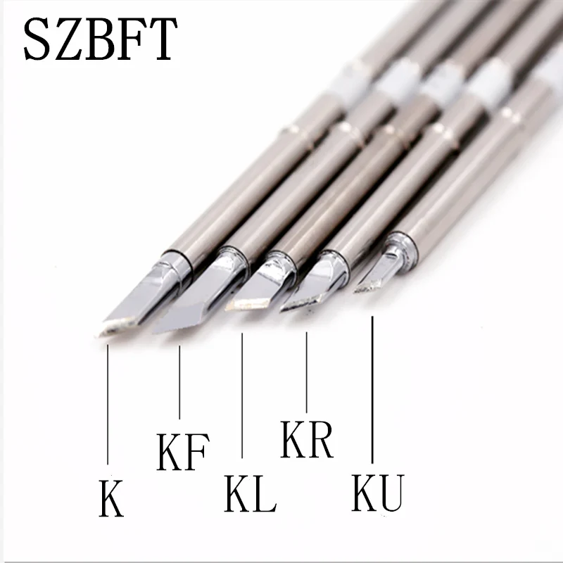 SZBFT наконечники паяльника T12-KR K KU KL KF BC2 серии для Hakko паяльная станция FX-951 FX-952