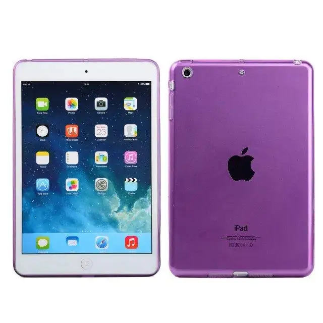 Для Apple ipad mini 1 2 3 планшет 7 9 дюймов Тонкий Водонепроницаемый Мягкий Силиконовый