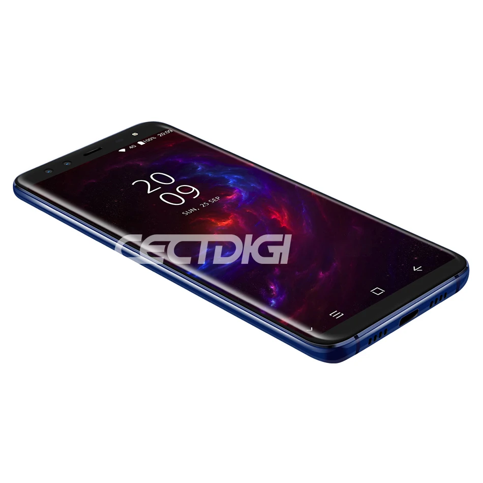 Blackview S8 4 камеры смартфона 5." 18:9 соотношение сторон Бесконечность Экран 4 ГБ+ 64 ГБ MTK6750T Восьмиядерный отпечатков пальцев 4 г мобильного телефона
