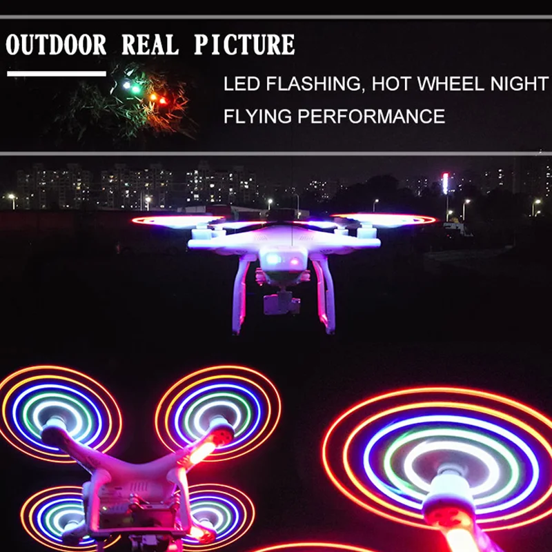DJI Phantom 3 профессиональный/Advance/se/Стандартный usb Зарядка светодиодная вспышка