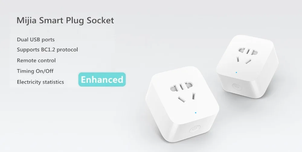 Mijia Xiaomi умная розетка, WiFi контроль мощности, таймер, переключатель, двойной USB с адаптером AU/US/EU/UK