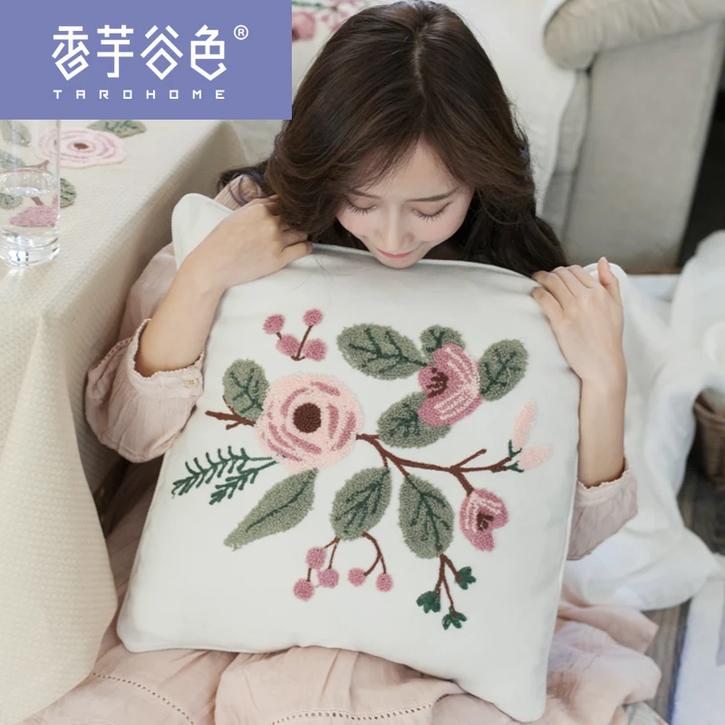 Обувь ручной работы с вышивкой декоративные наволочки для подушек смешивание