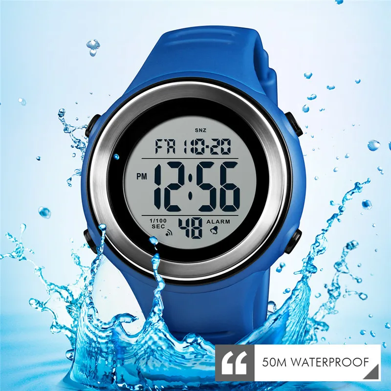 Мужские спортивные часы Time Secret Многофункциональные цифровые водонепроницаемые