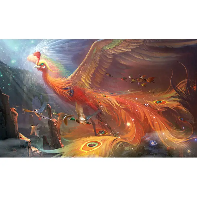 

Beautiful phoenix diamond Embroidery diy diamond painting mosaic diamant painting 3d cross stitch diamond pictures H721