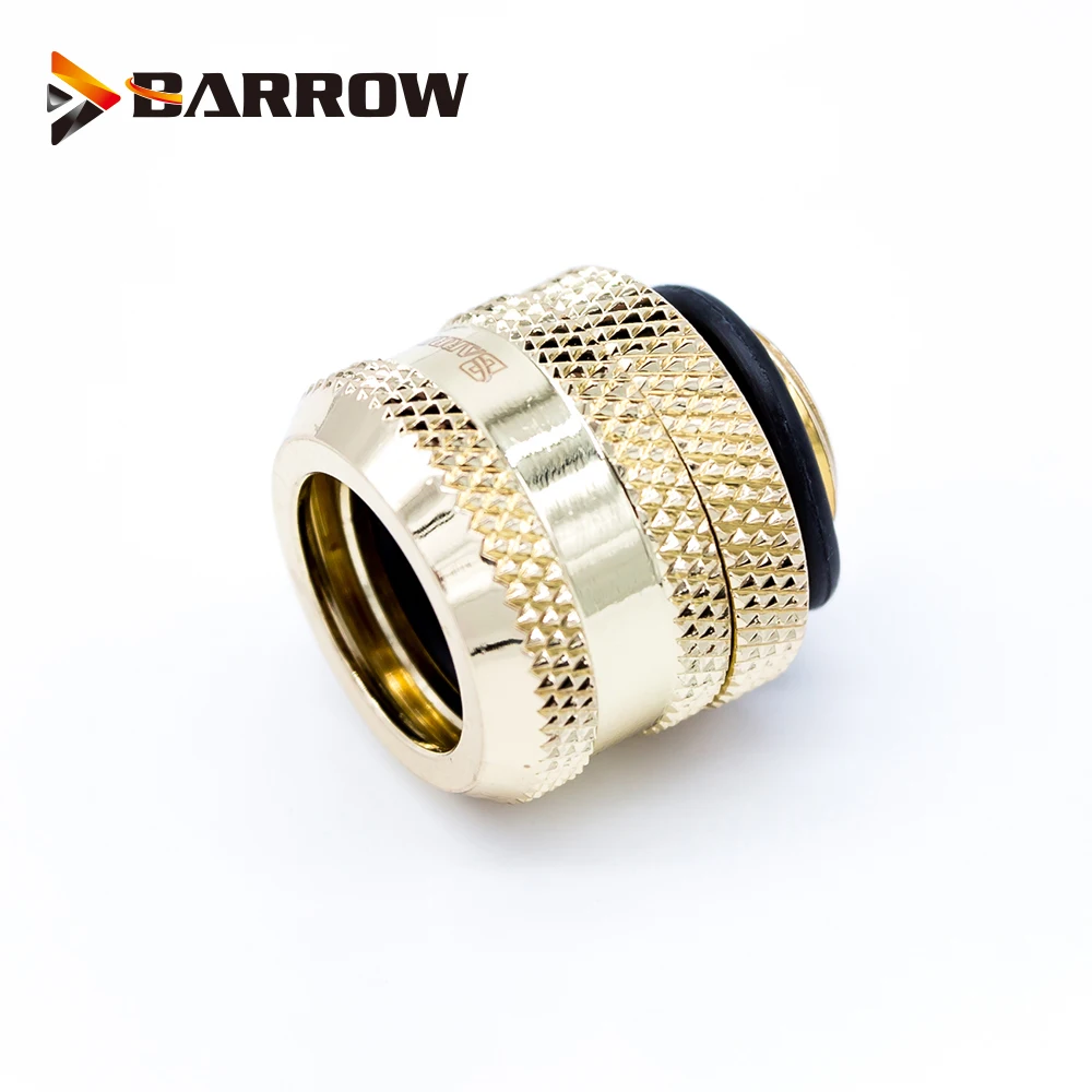 Курган ручной сжатия OD12mm/OD14mm/OD16mm фитинг для жесткой трубки водяного охлаждения металлический соединитель G1/4 ''нитки TEPG акрил